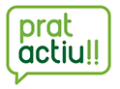 logo prat actiu en colors corporatius